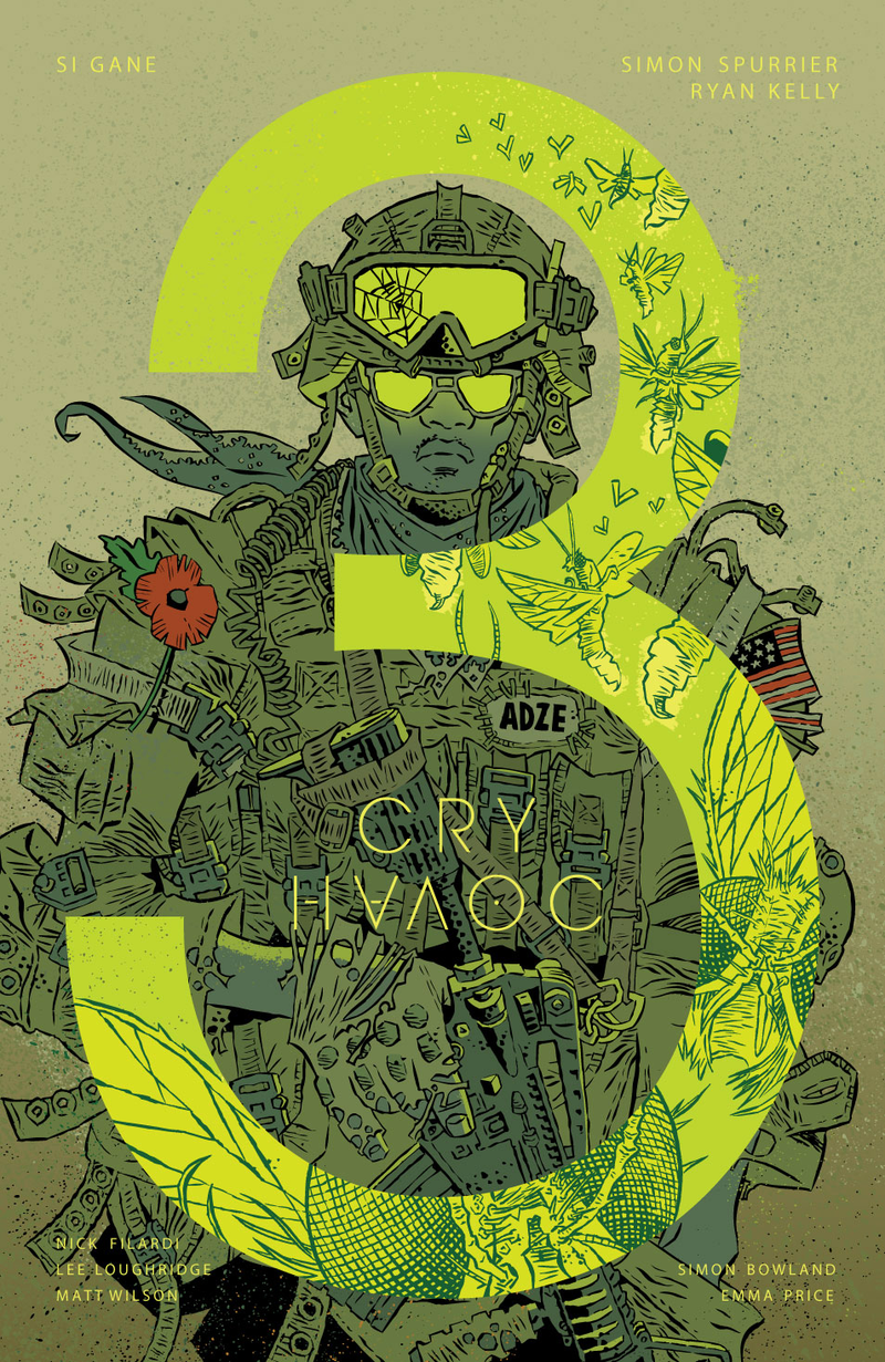 Variant cover by Simon Gane